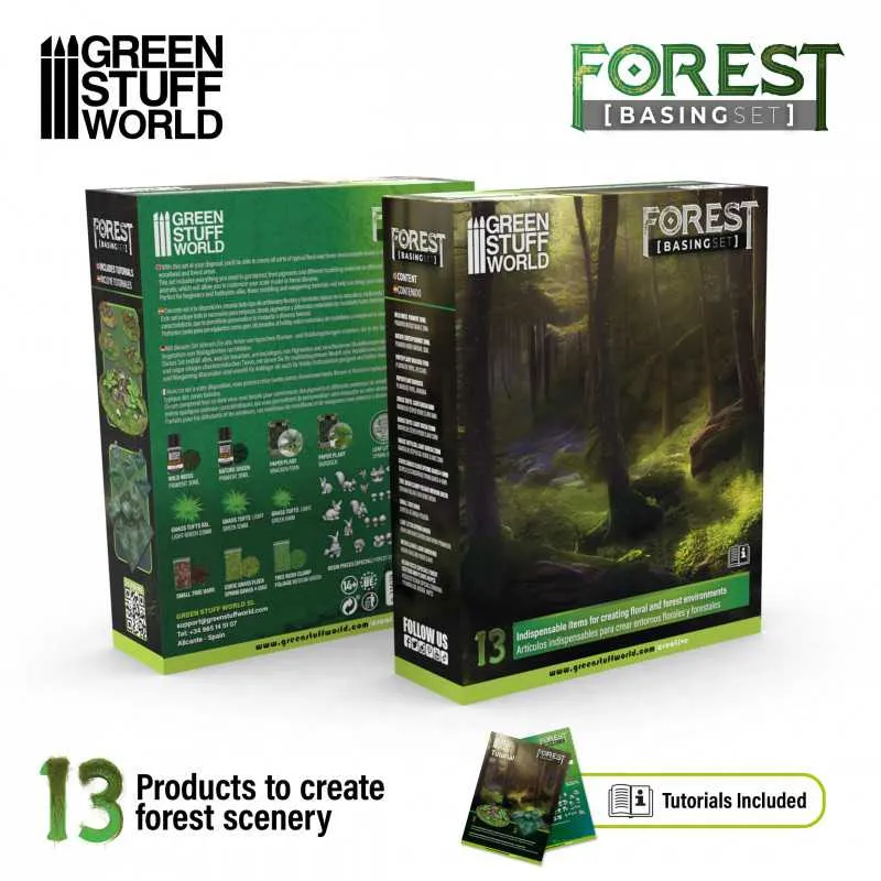 Green Stuff World: Forest Basing Set