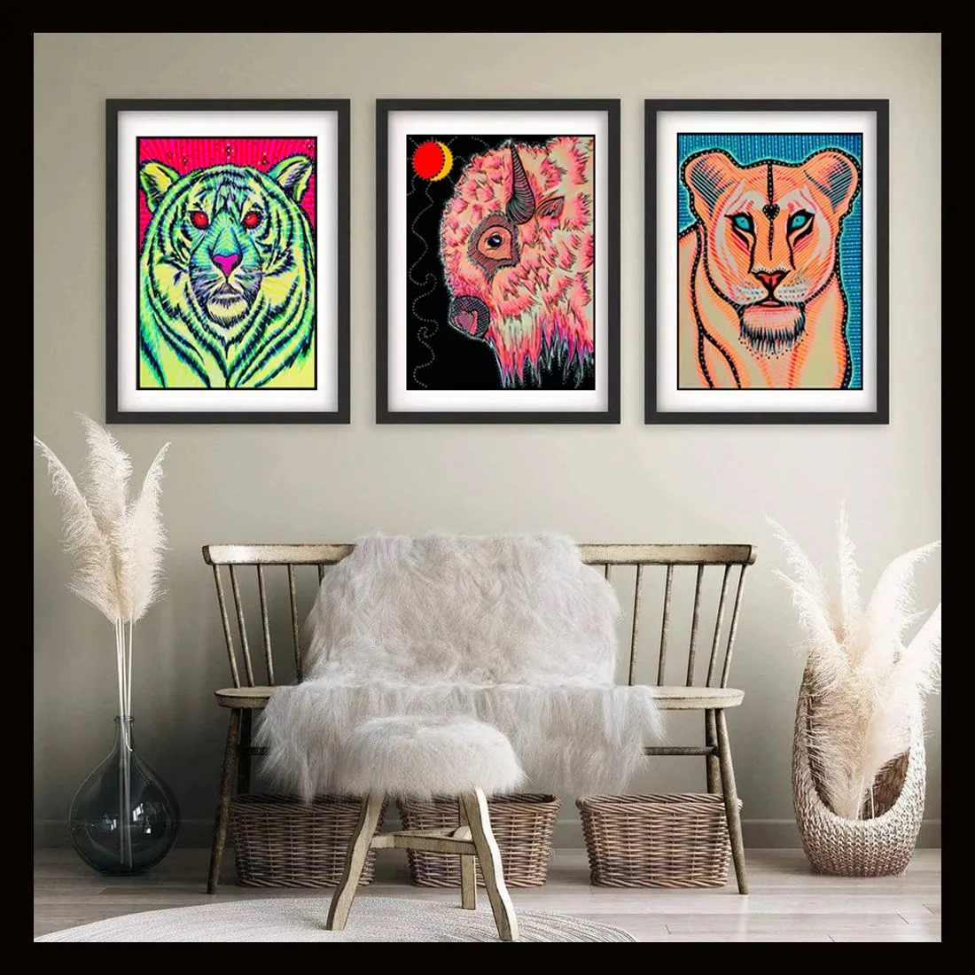Green Tigress - Fine Art Print