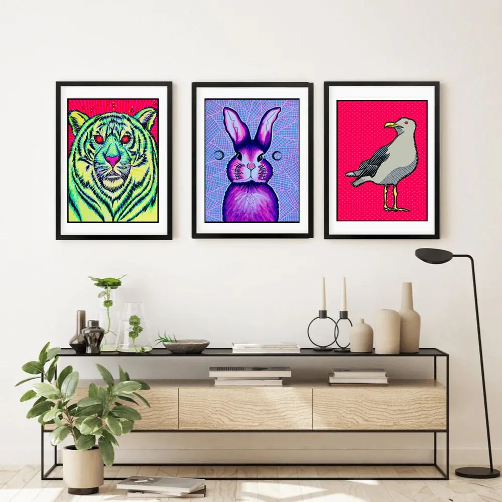 Green Tigress - Fine Art Print