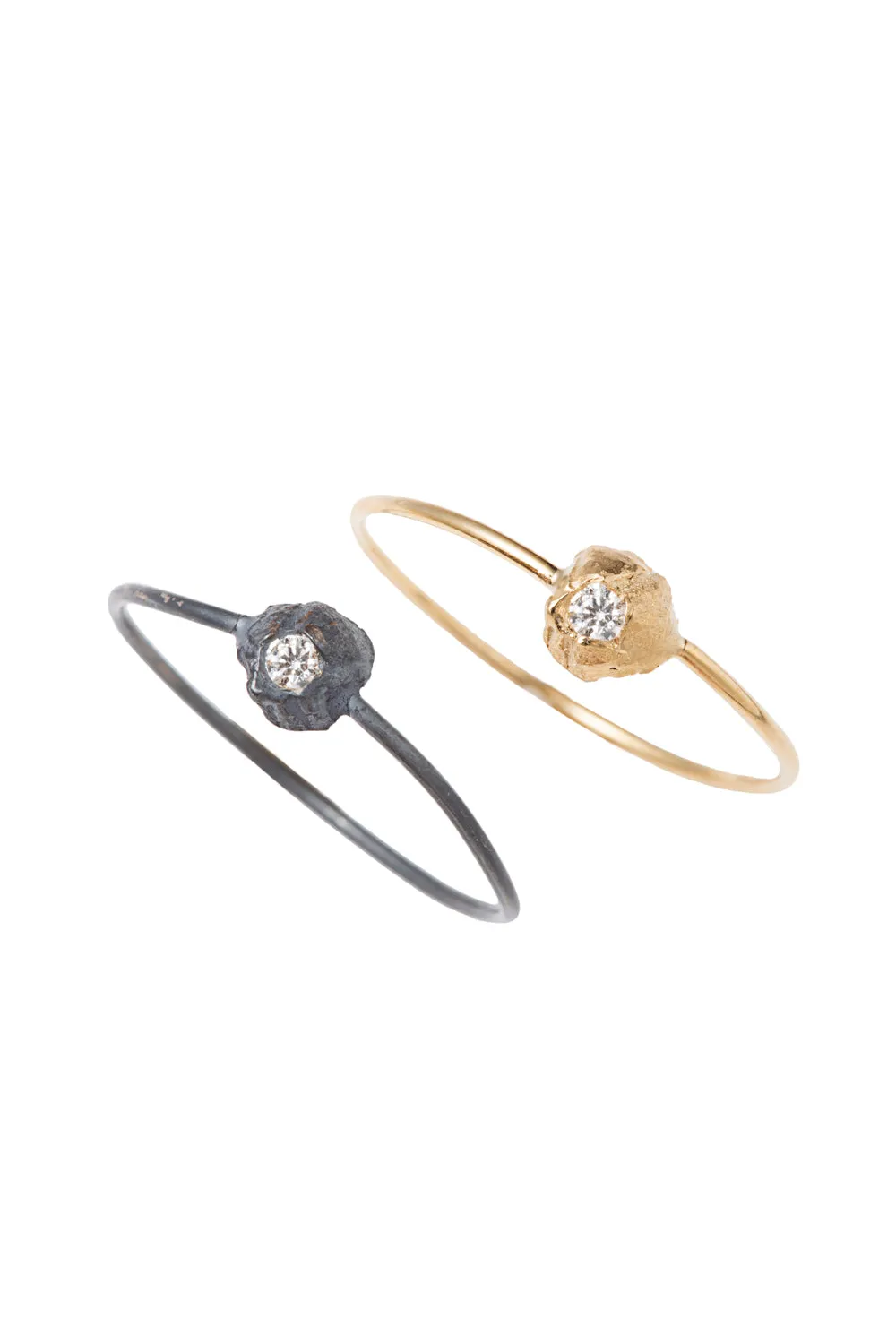 Handcrafted & Dainty, Hilo Solitaire Colony Diamond Ring