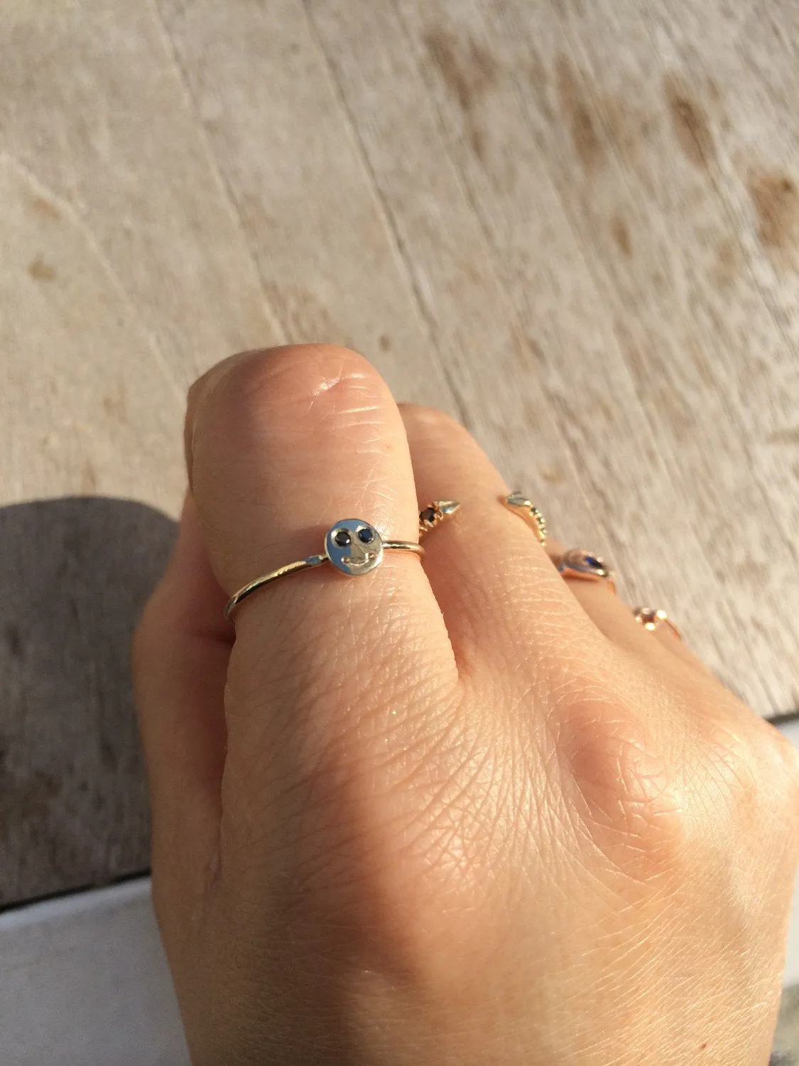 Happy Face Ring