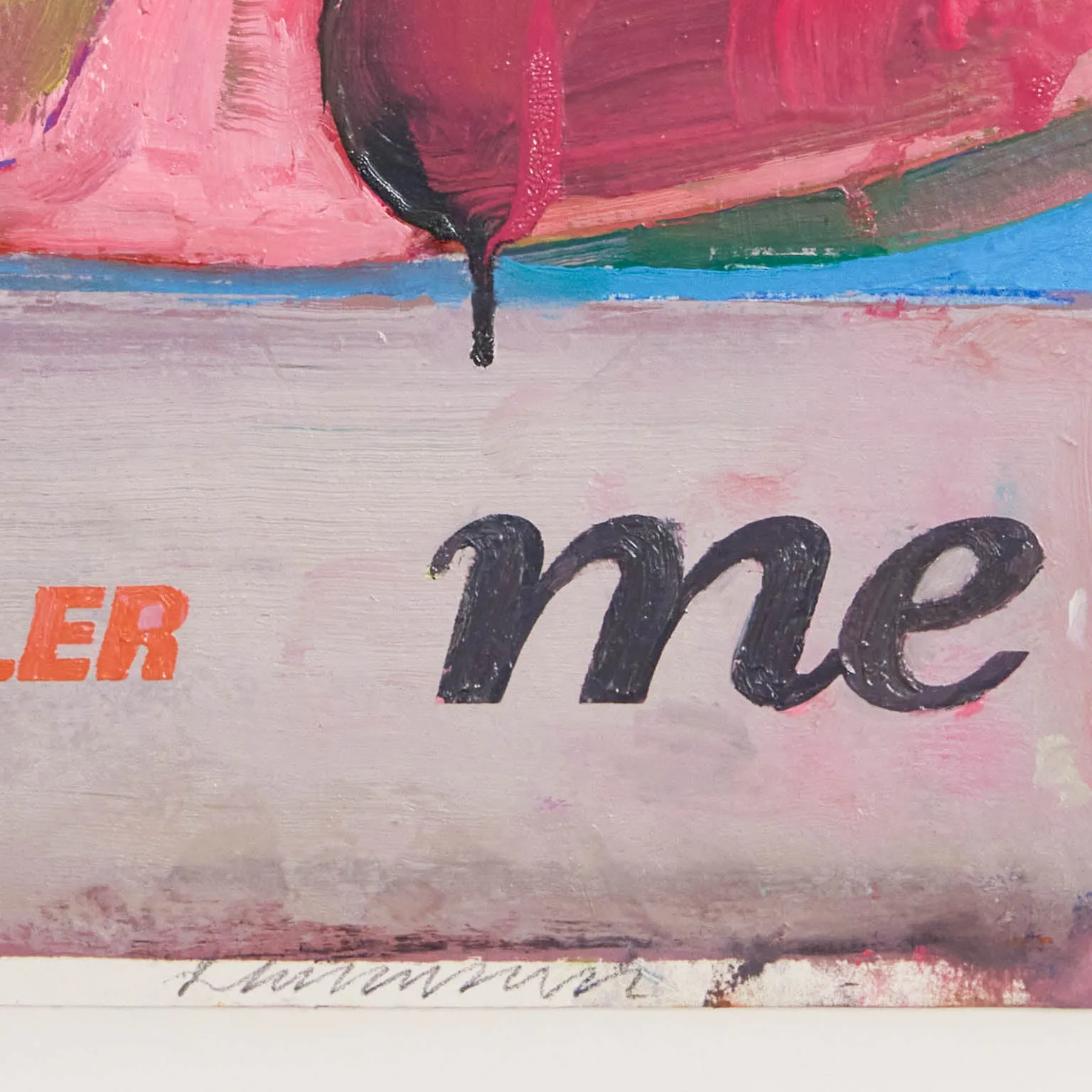 HARLAND MILLER "ME" MIXED MEDIA, 2019
