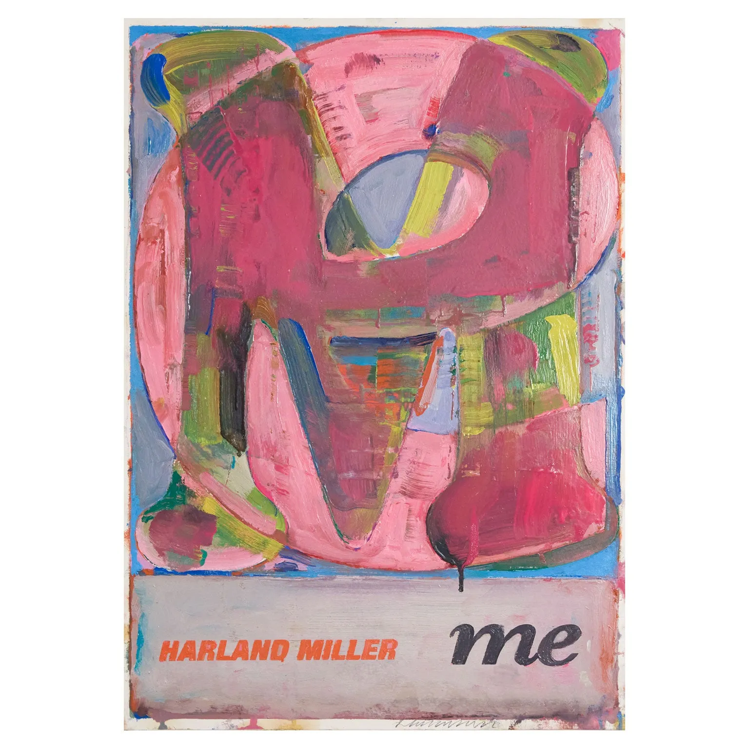 HARLAND MILLER "ME" MIXED MEDIA, 2019