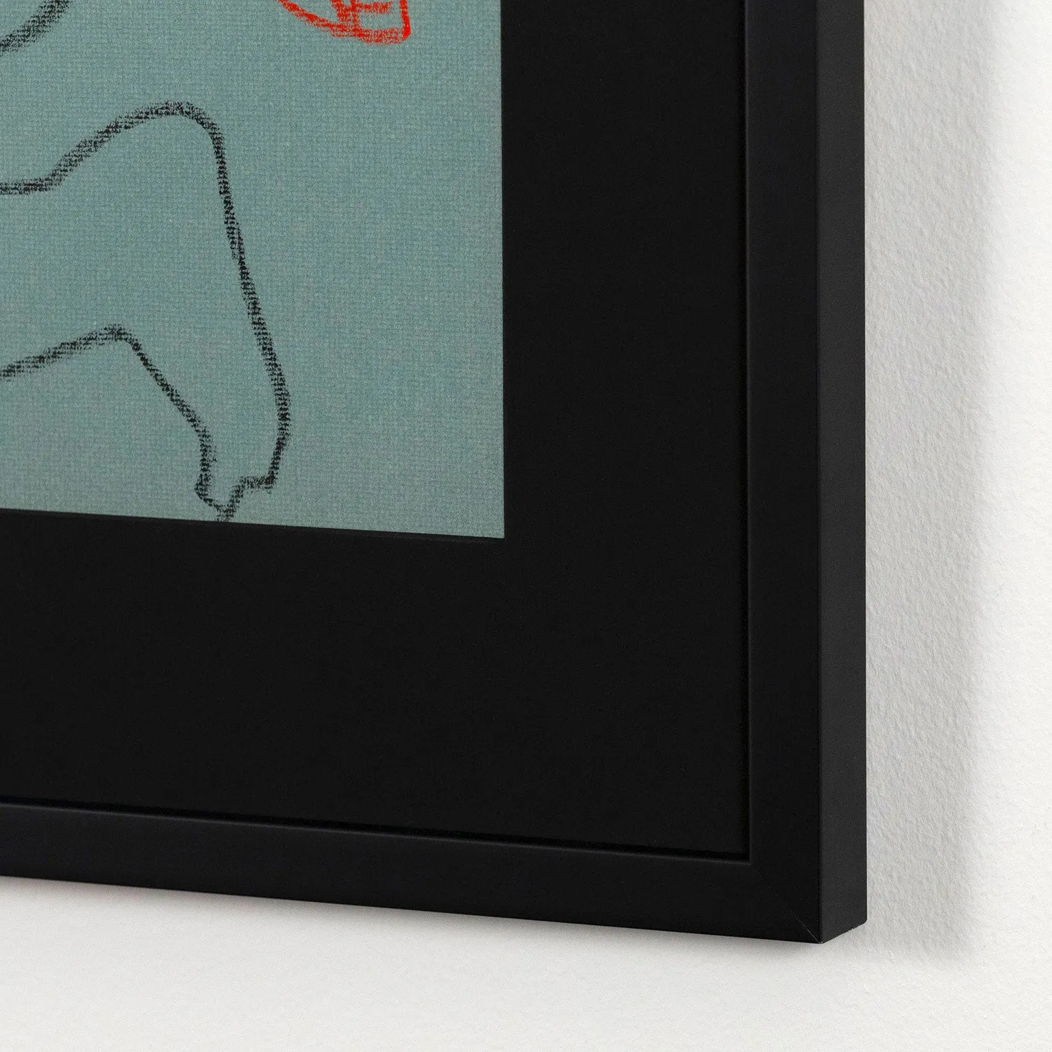 HAROLD TOWN "CADMUS SLAYING A DRAGON" MIXED MEDIA DRAWING, 1976