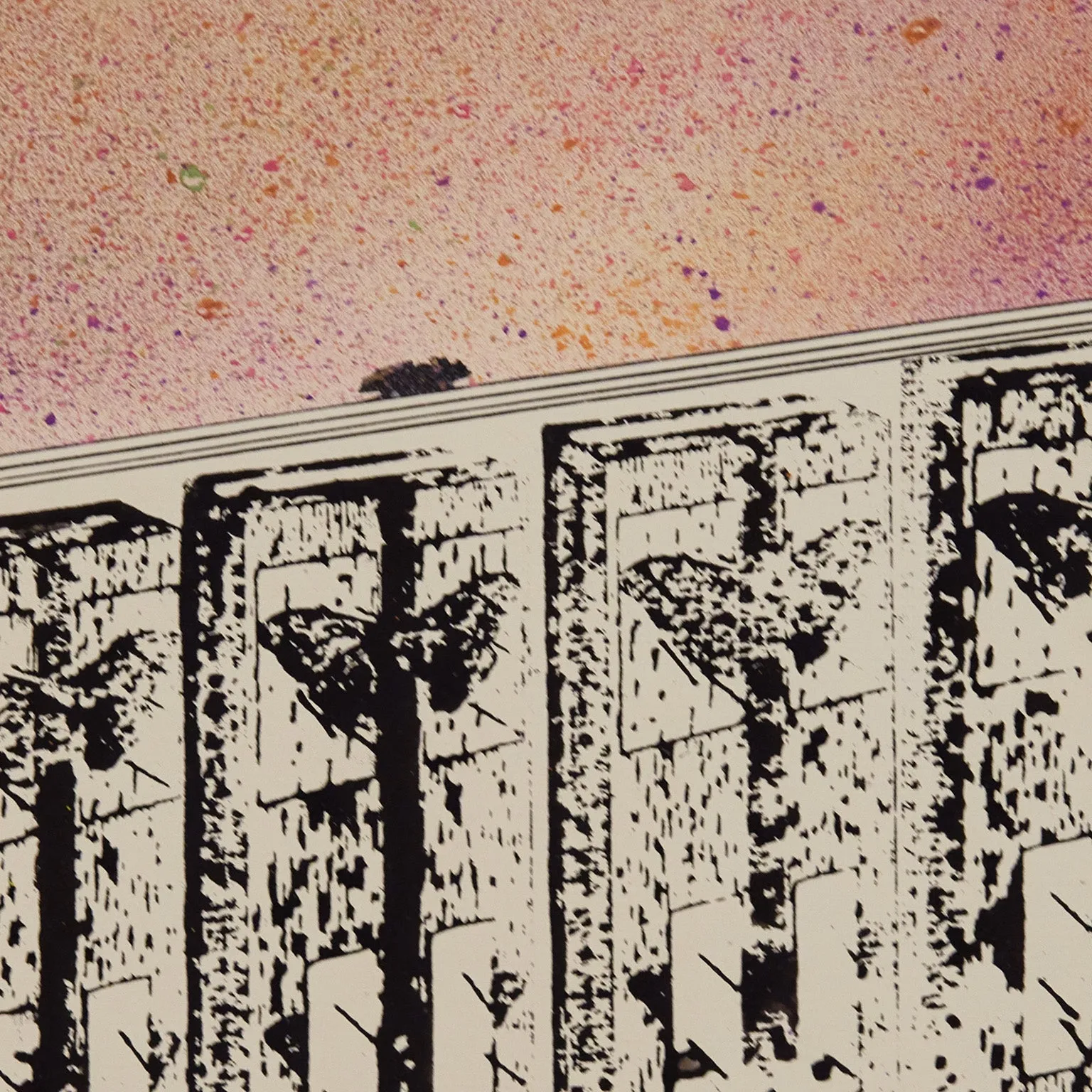 HAROLD TOWN "MEMORY WALL" 1973