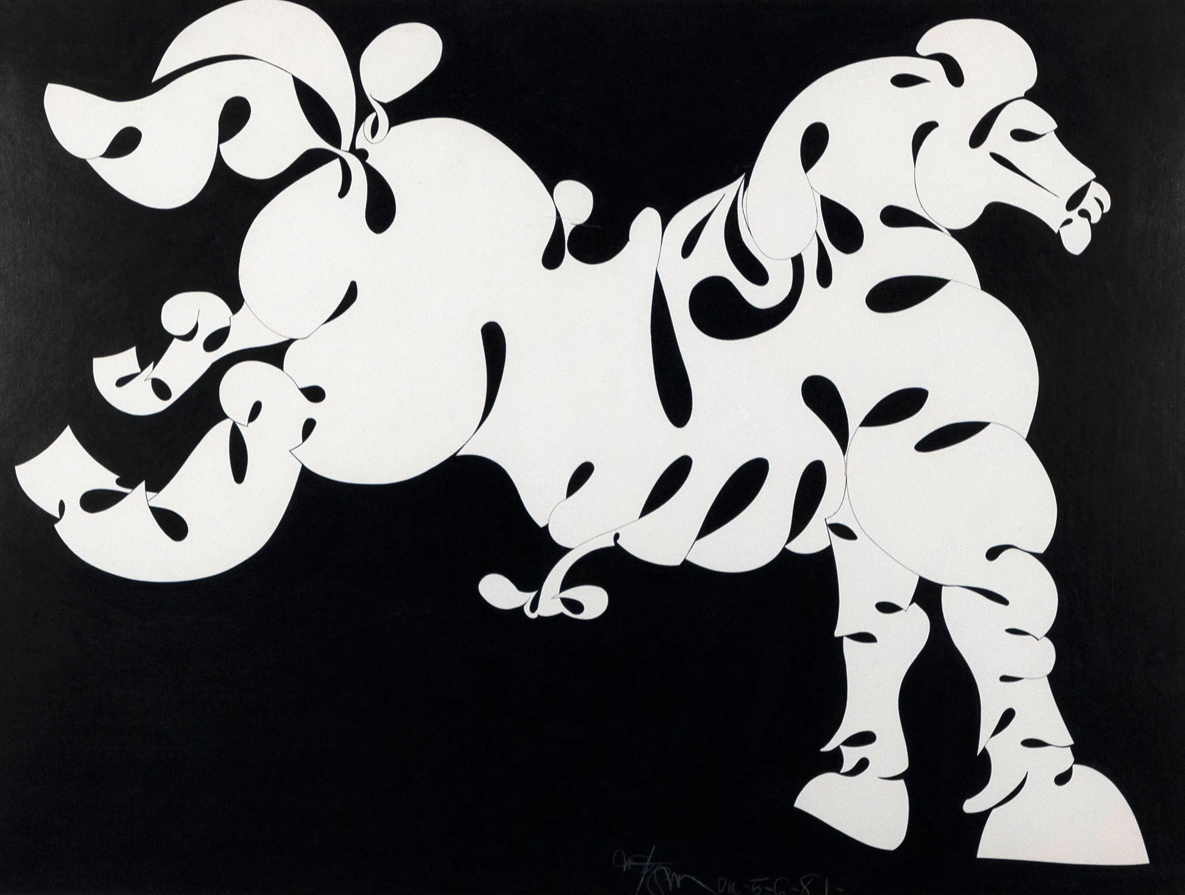 HAROLD TOWN "TOY HORSE SHIRE" 1981
