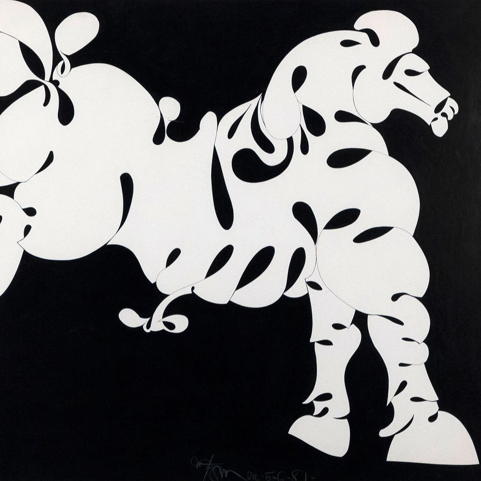 HAROLD TOWN "TOY HORSE SHIRE" 1981