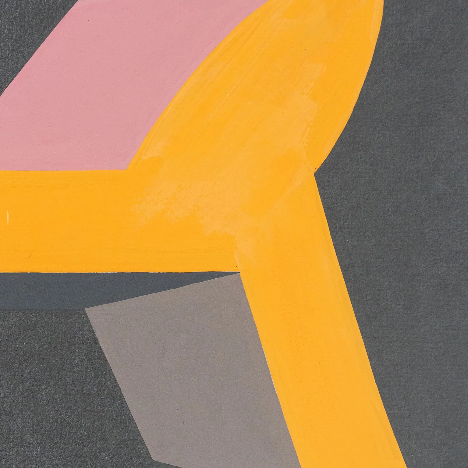 HAROLD TOWN "TOY HORSE" GOUACHE ON PAPER, 1979