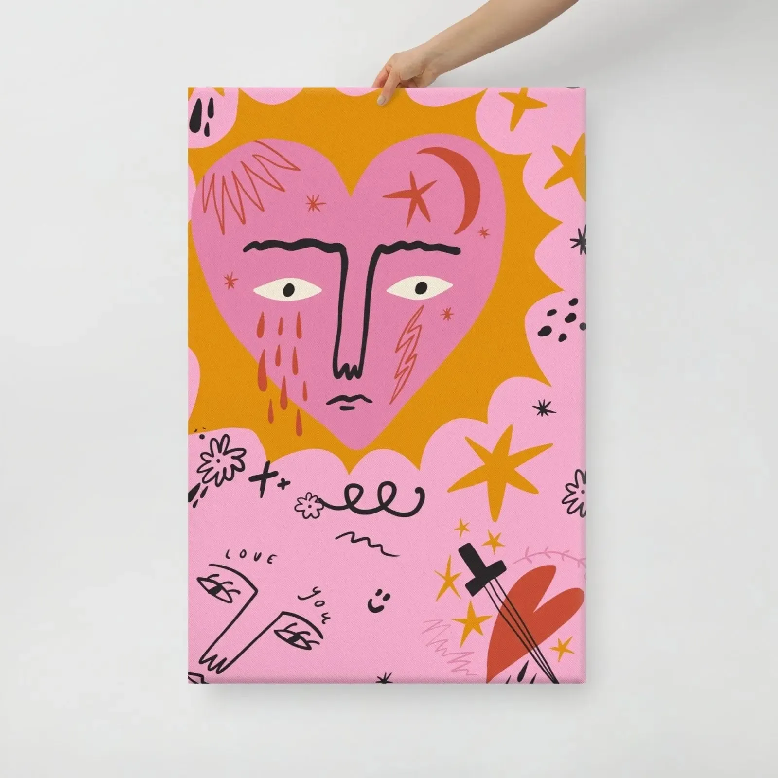 Harsh Hearts Pt.3 Canvas