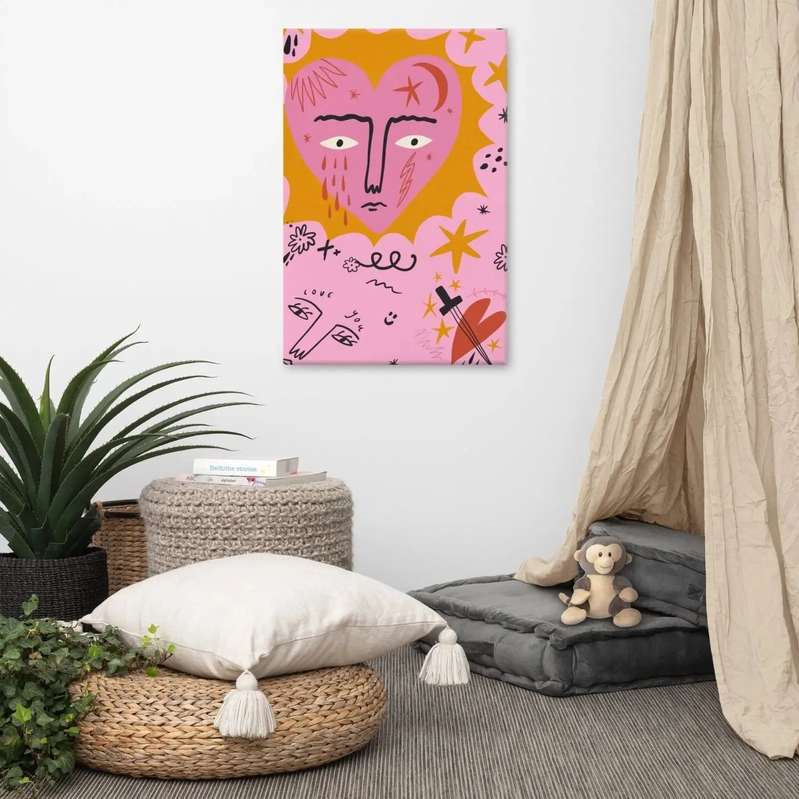 Harsh Hearts Pt.3 Canvas