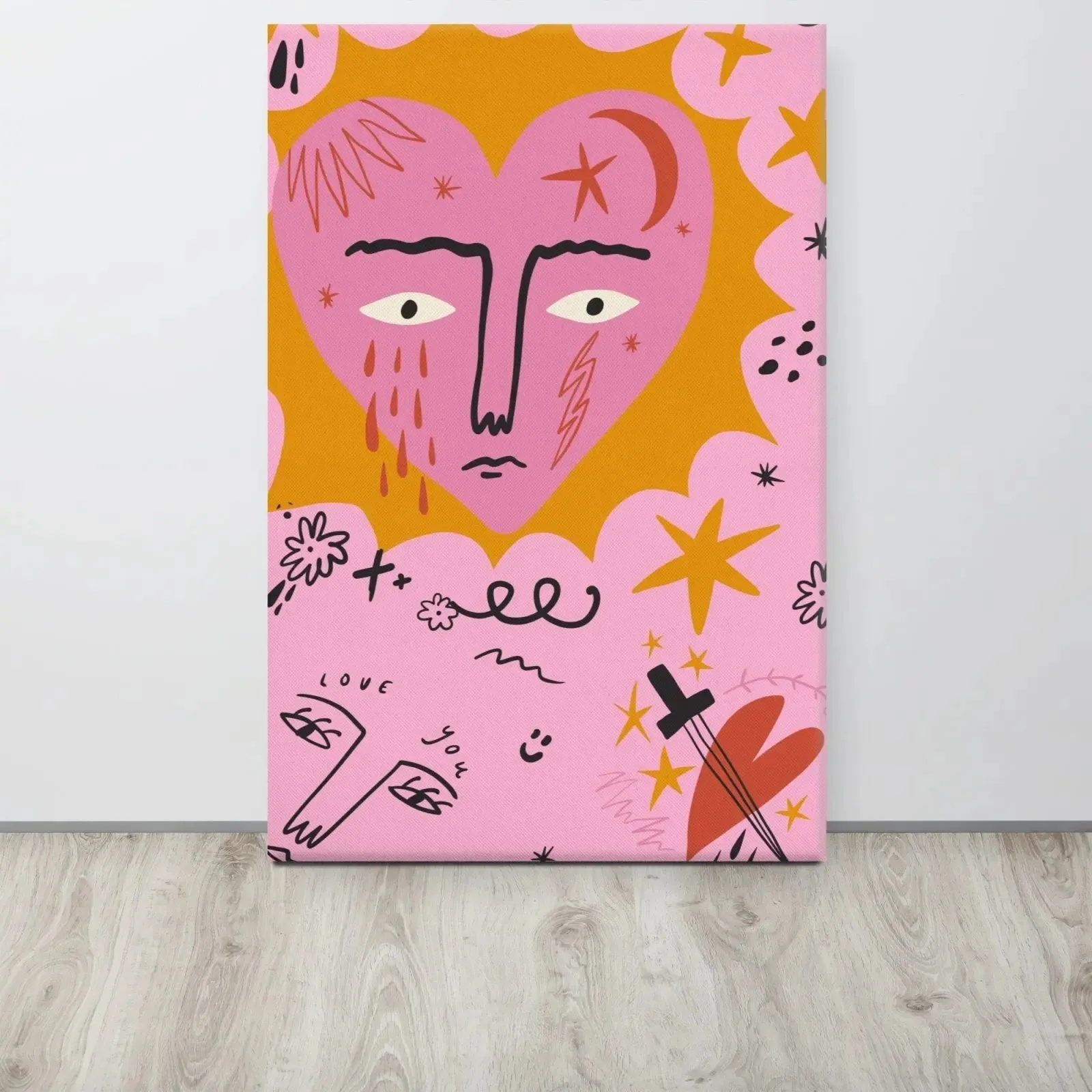 Harsh Hearts Pt.3 Canvas
