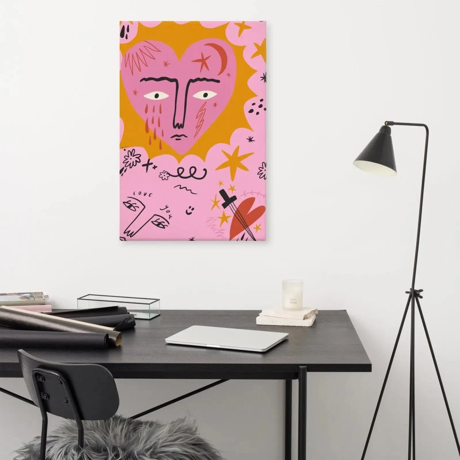 Harsh Hearts Pt.3 Canvas