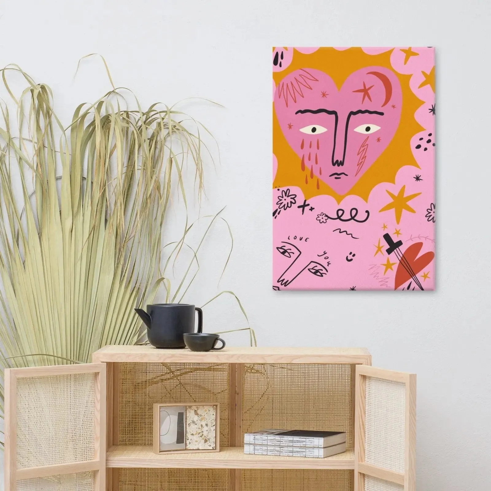 Harsh Hearts Pt.3 Canvas