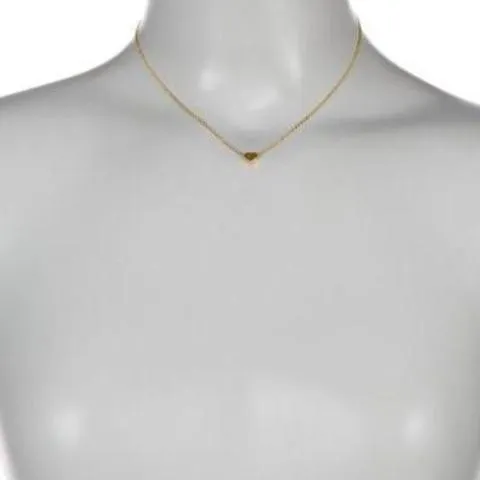 Heart Charm Bead Necklace