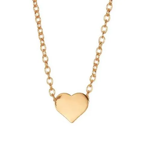 Heart Charm Bead Necklace