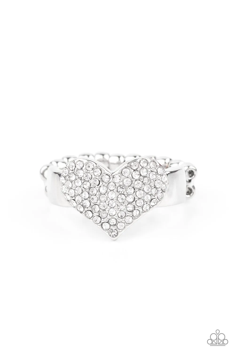 Heart Of Bling - White