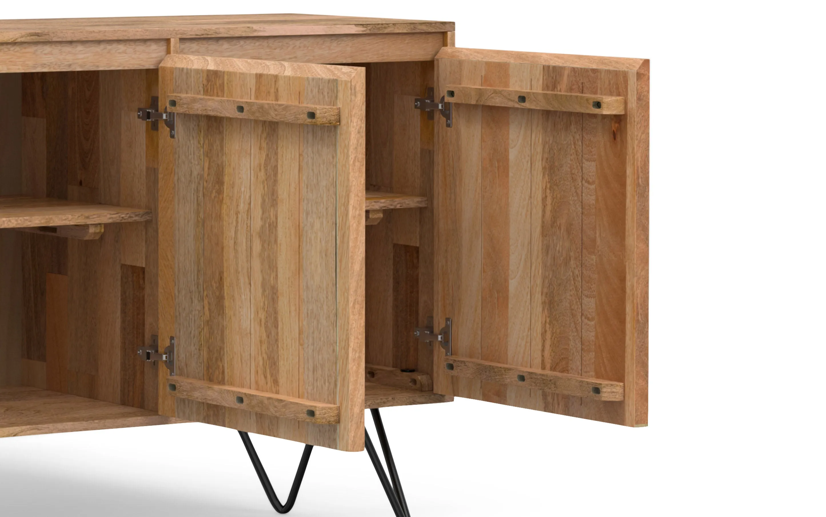 Hunter 3 Door Sideboard Buffet in Mango