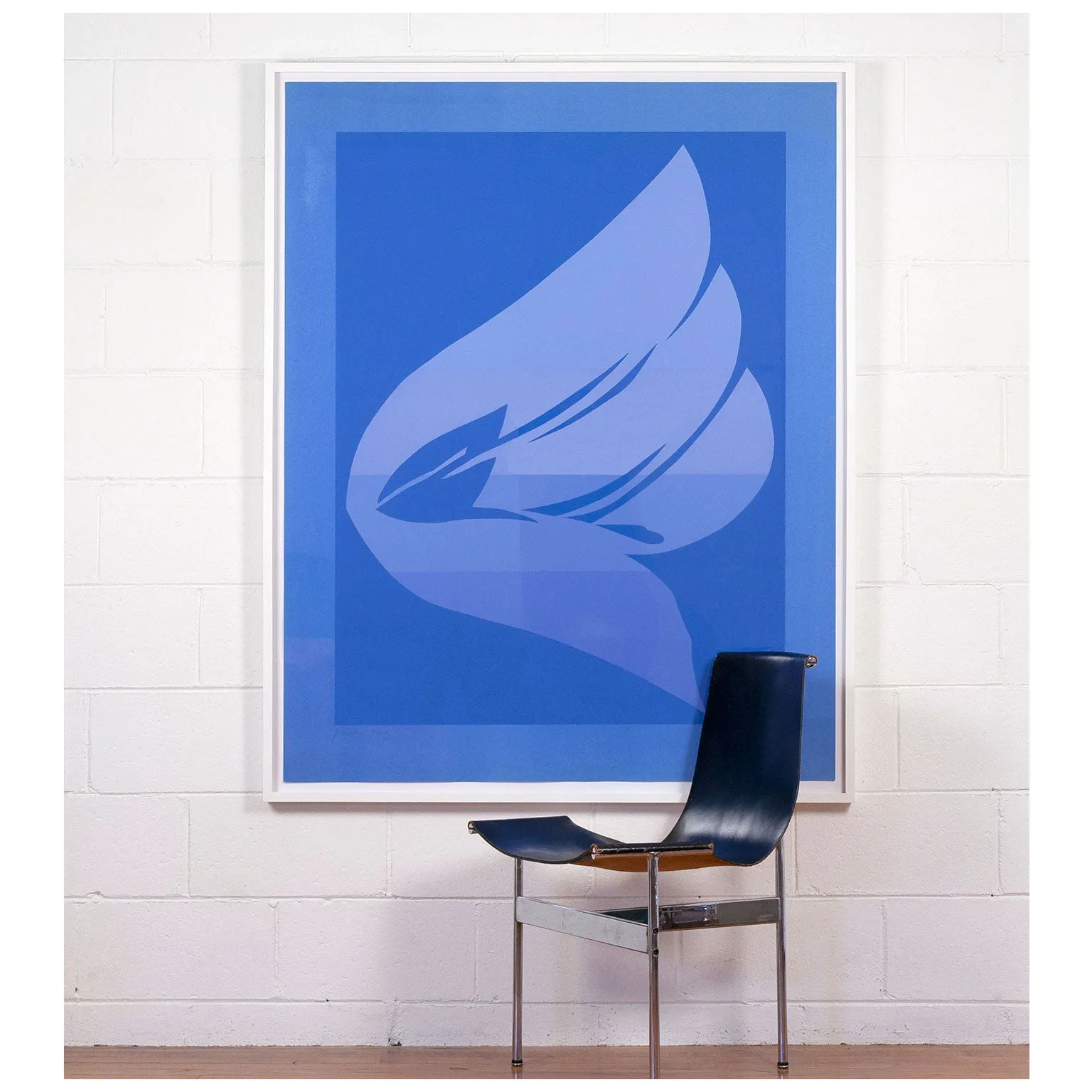 JACK YOUNGERMAN "BIG BLUE" SCREENPRINT, 1978