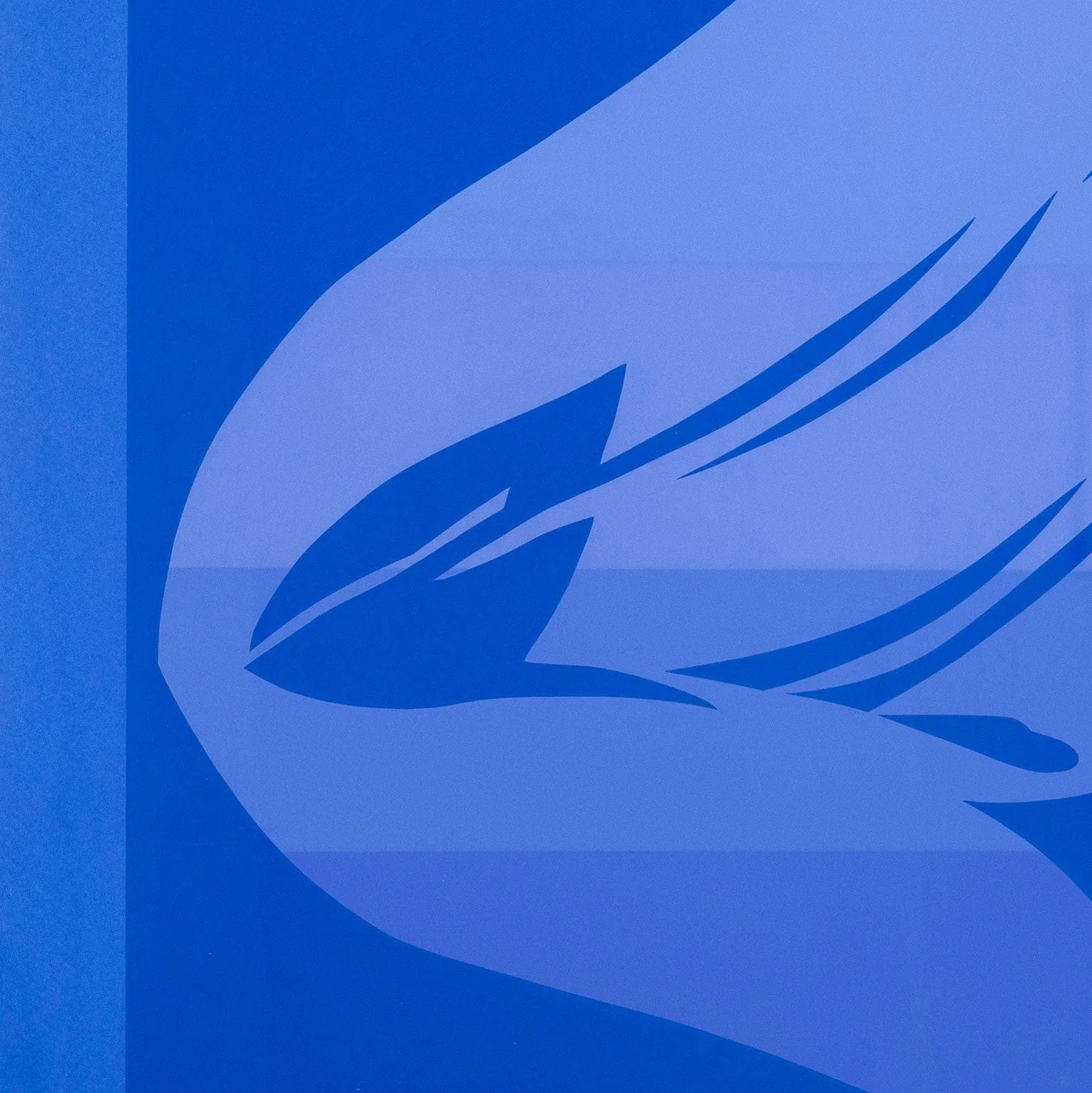 JACK YOUNGERMAN "BIG BLUE" SCREENPRINT, 1978