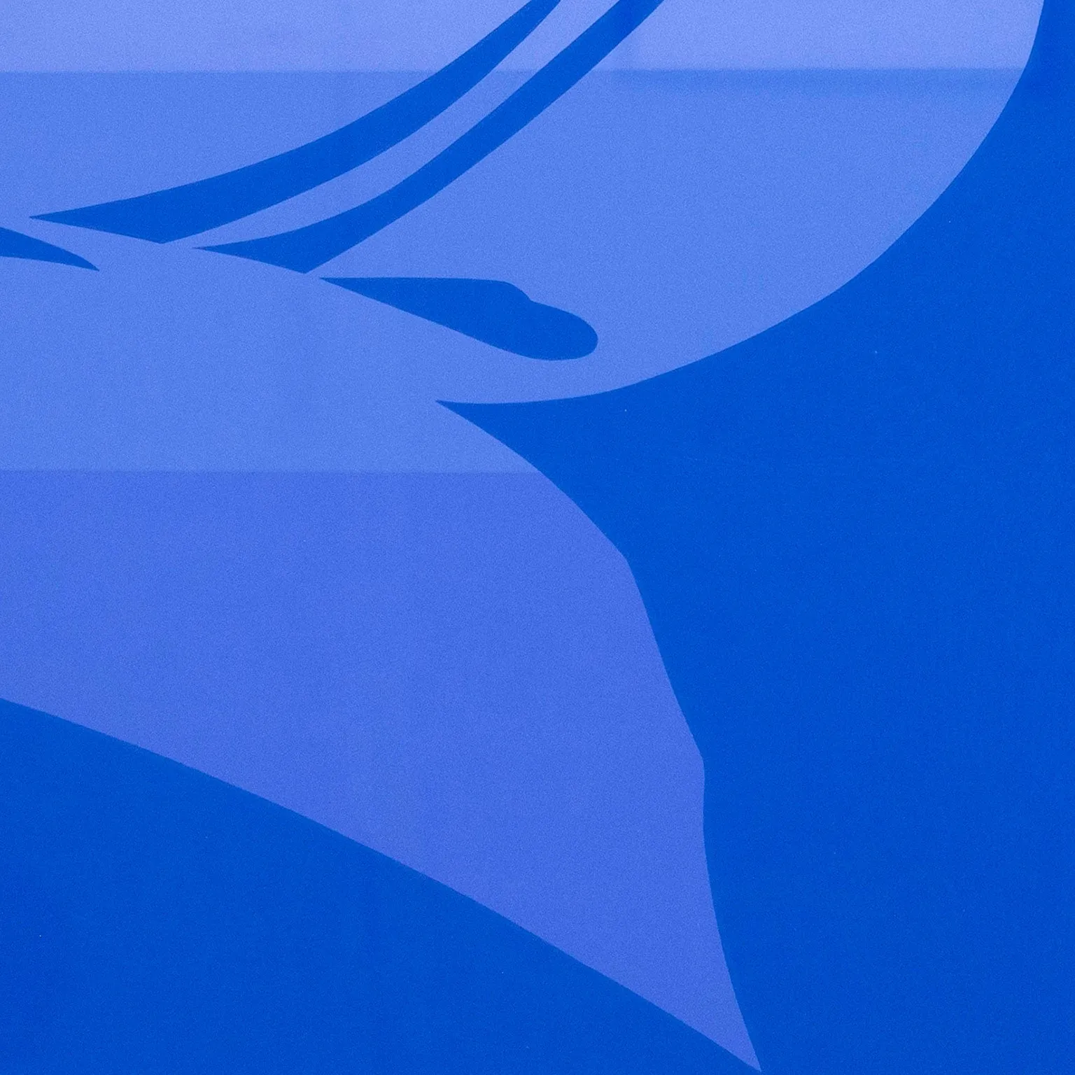 JACK YOUNGERMAN "BIG BLUE" SCREENPRINT, 1978
