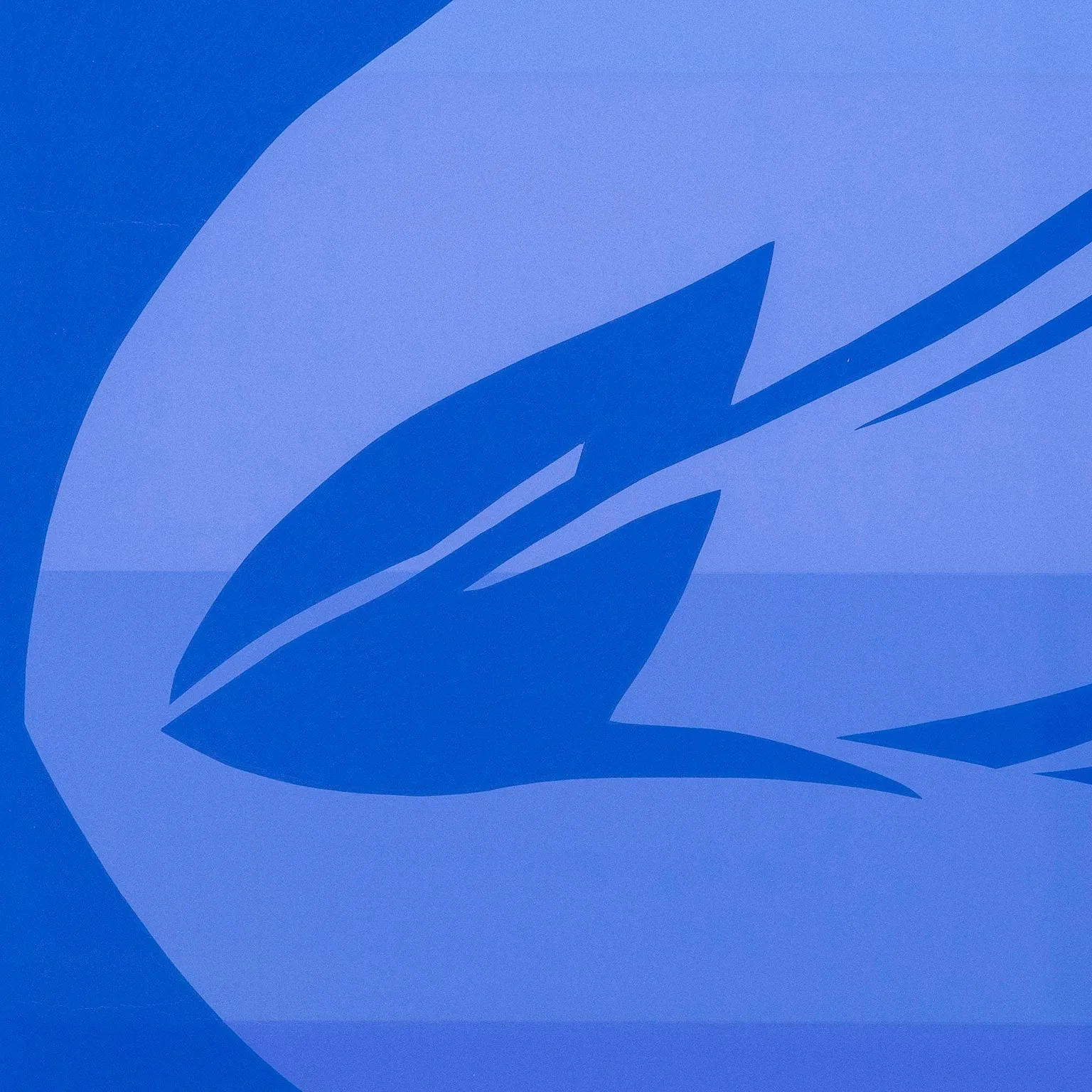 JACK YOUNGERMAN "BIG BLUE" SCREENPRINT, 1978