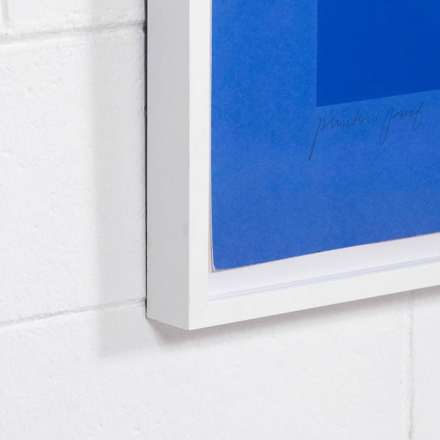 JACK YOUNGERMAN "BIG BLUE" SCREENPRINT, 1978