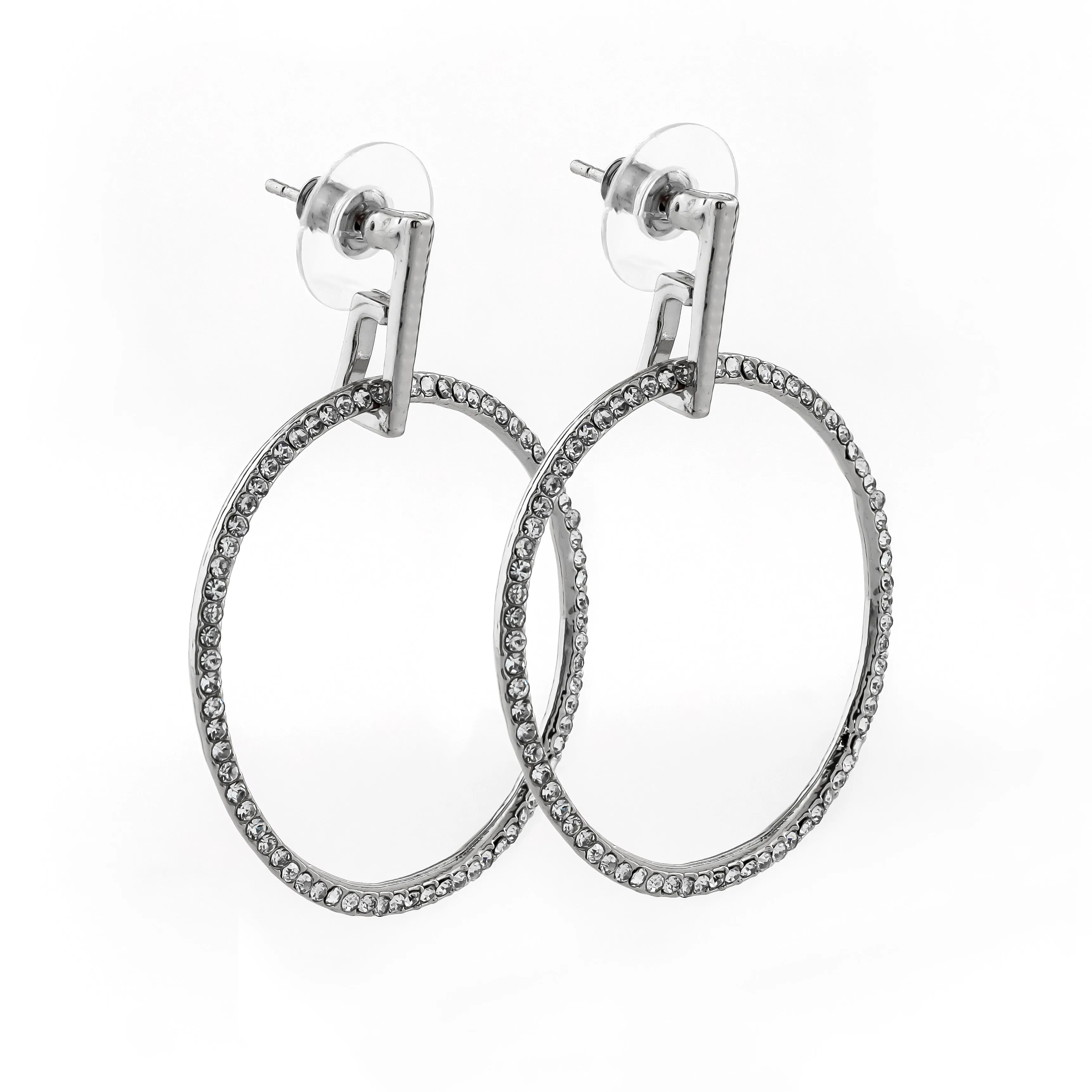 Jade Silver Earring