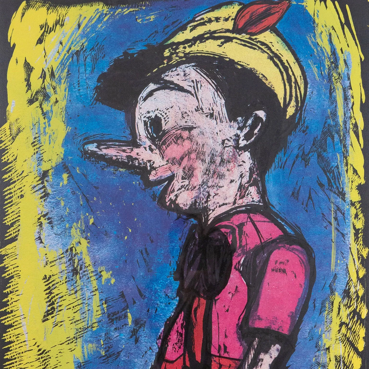 JIM DINE “PINNOCHIO” SCREENPRINT, 2008