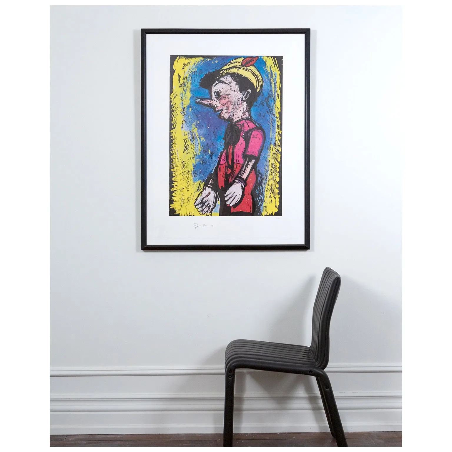 JIM DINE “PINNOCHIO” SCREENPRINT, 2008