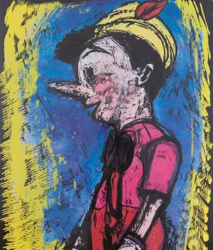 JIM DINE “PINNOCHIO” SCREENPRINT, 2008
