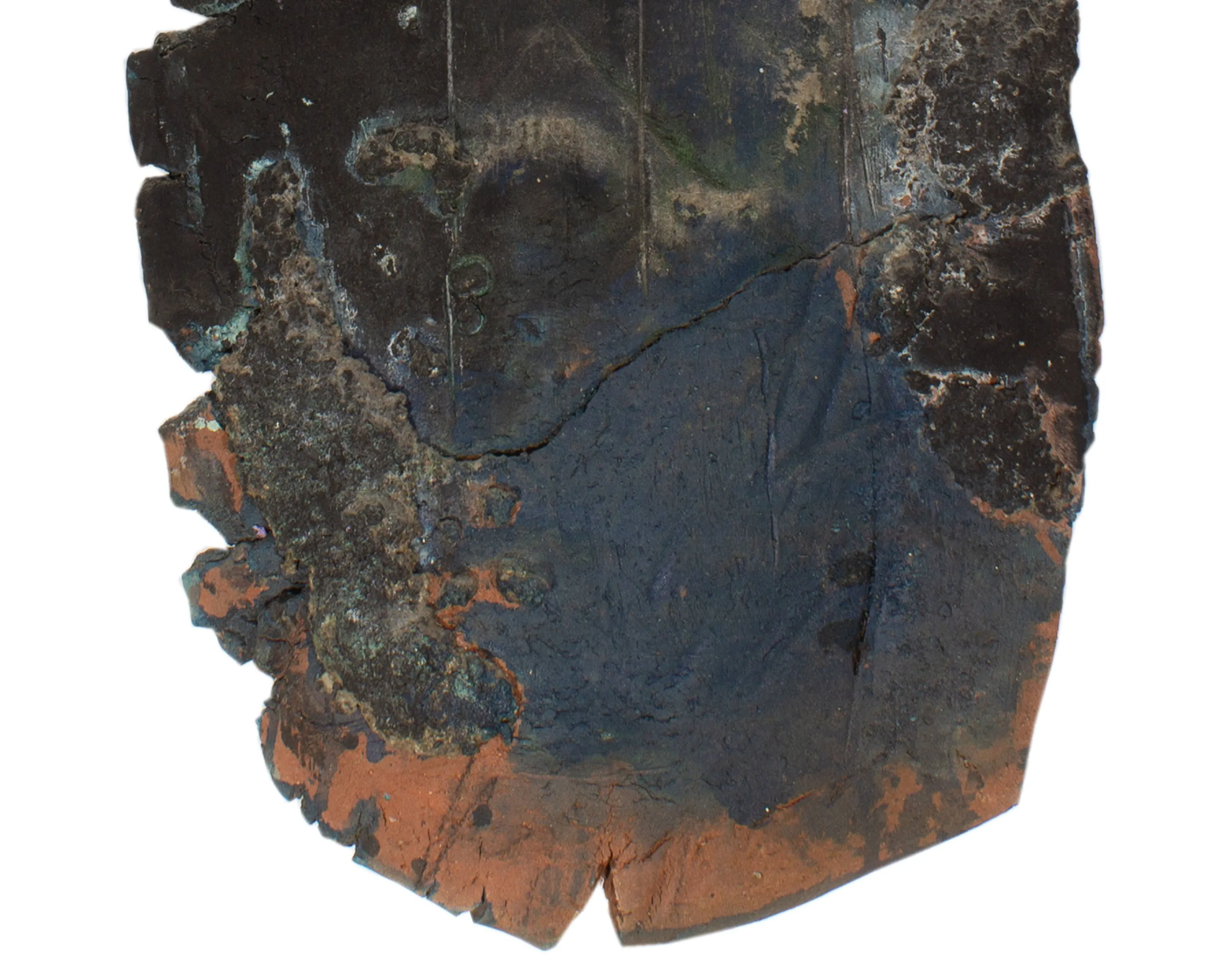 Juliet Holland Signed “Series #16, #2” Clay Wall Sculpture