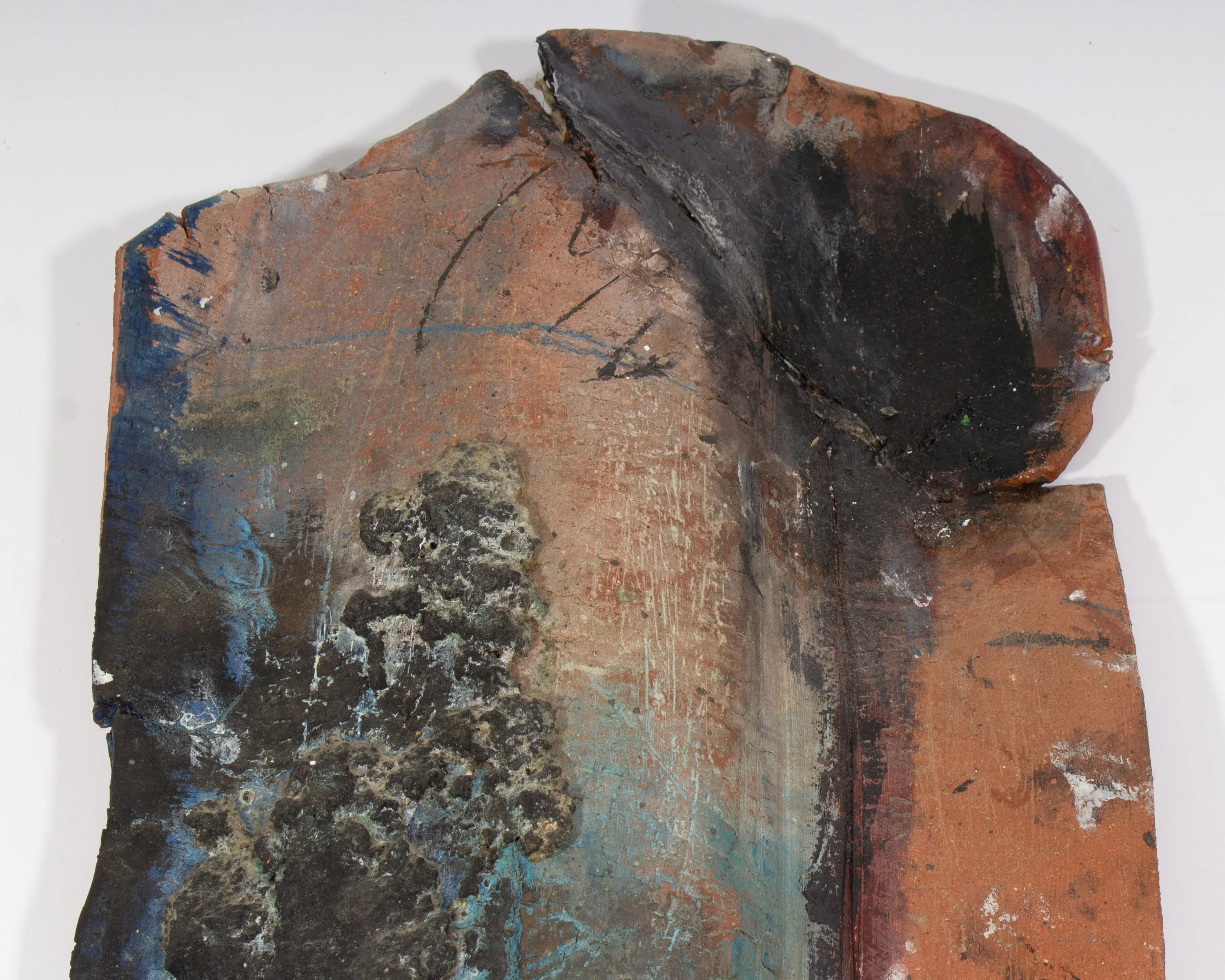 Juliet Holland Signed “Series 16, #3” Clay Wall Sculpture