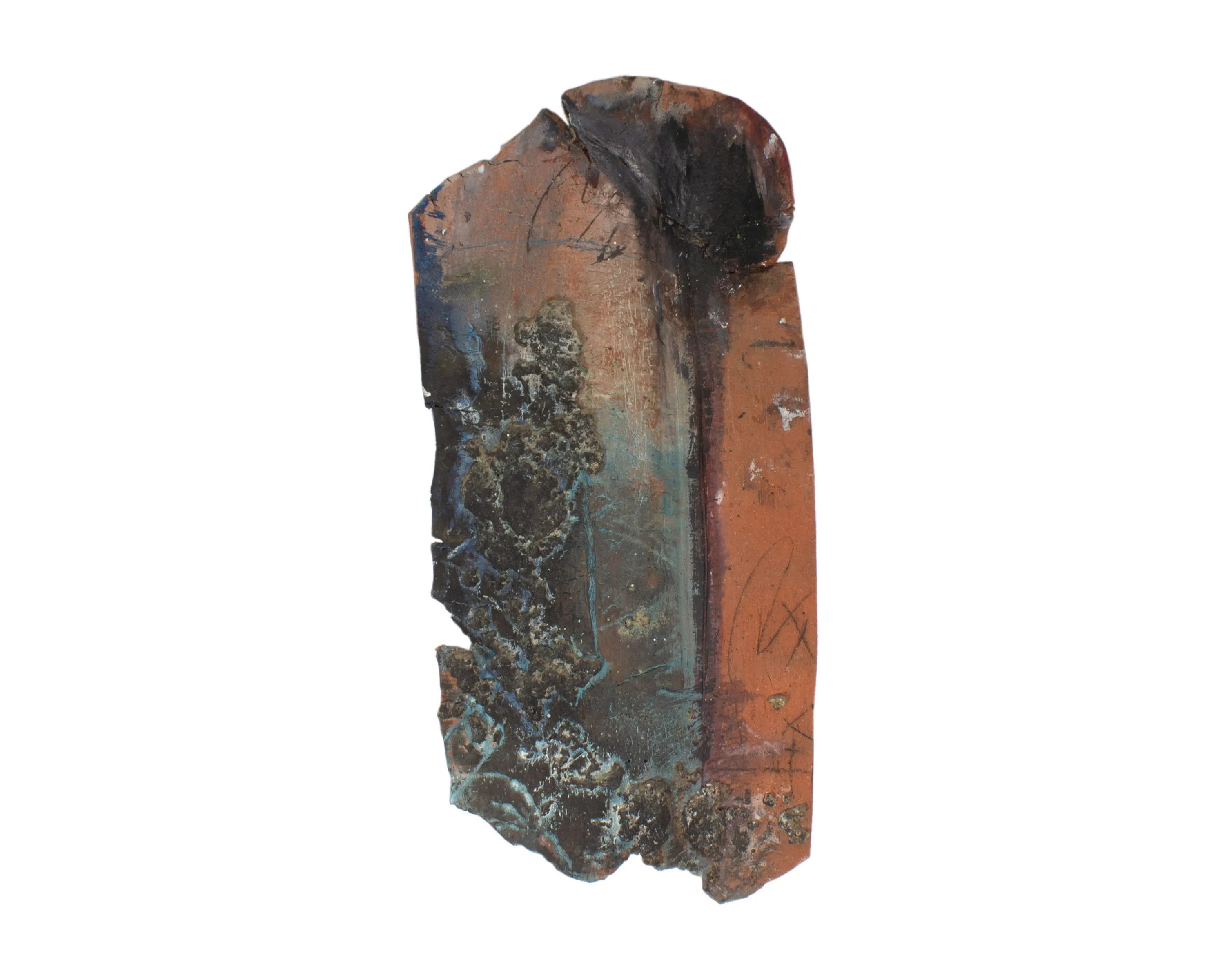 Juliet Holland Signed “Series 16, #3” Clay Wall Sculpture