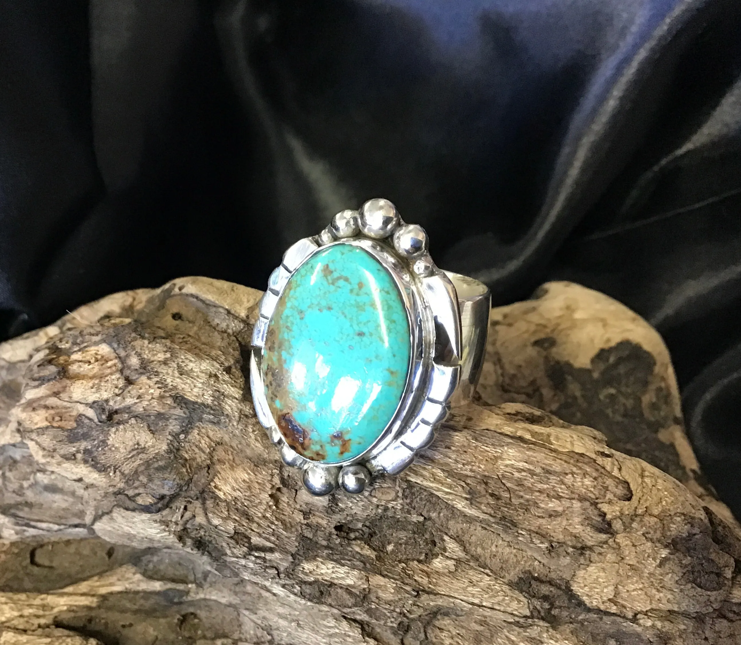 Kingman Turquoise Rings