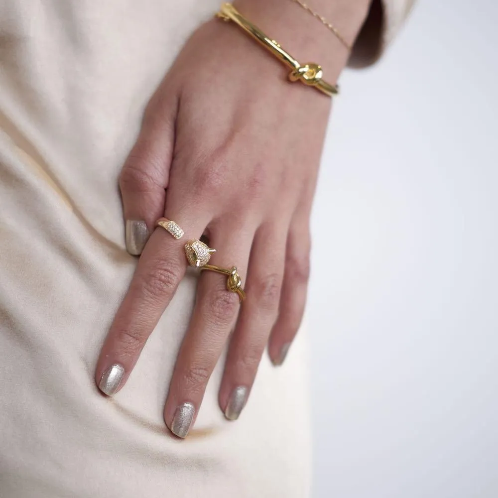 Knot Gold Ring