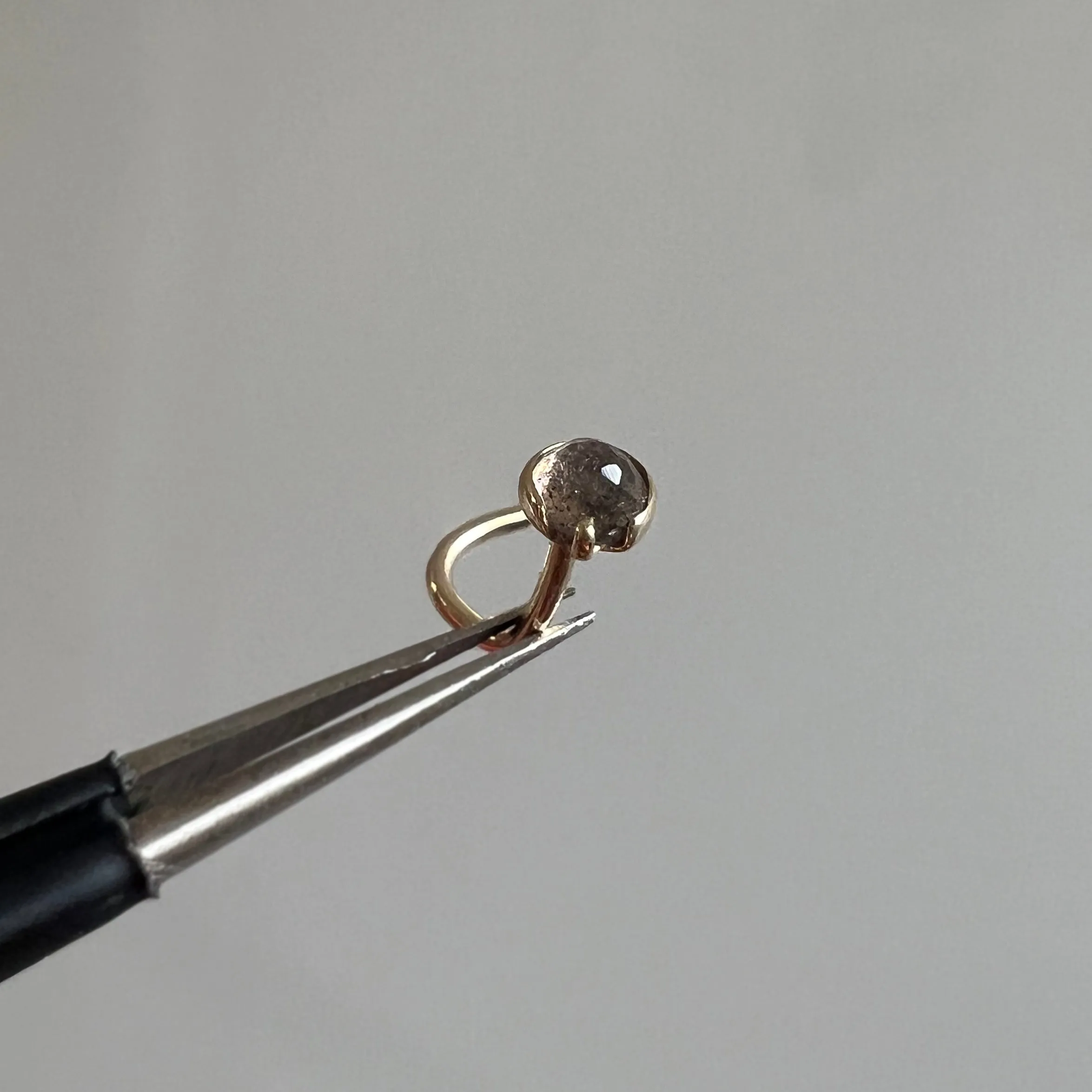 Labradorite Nose Stud
