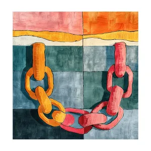 Linked Horizons Hand Tufted Rug