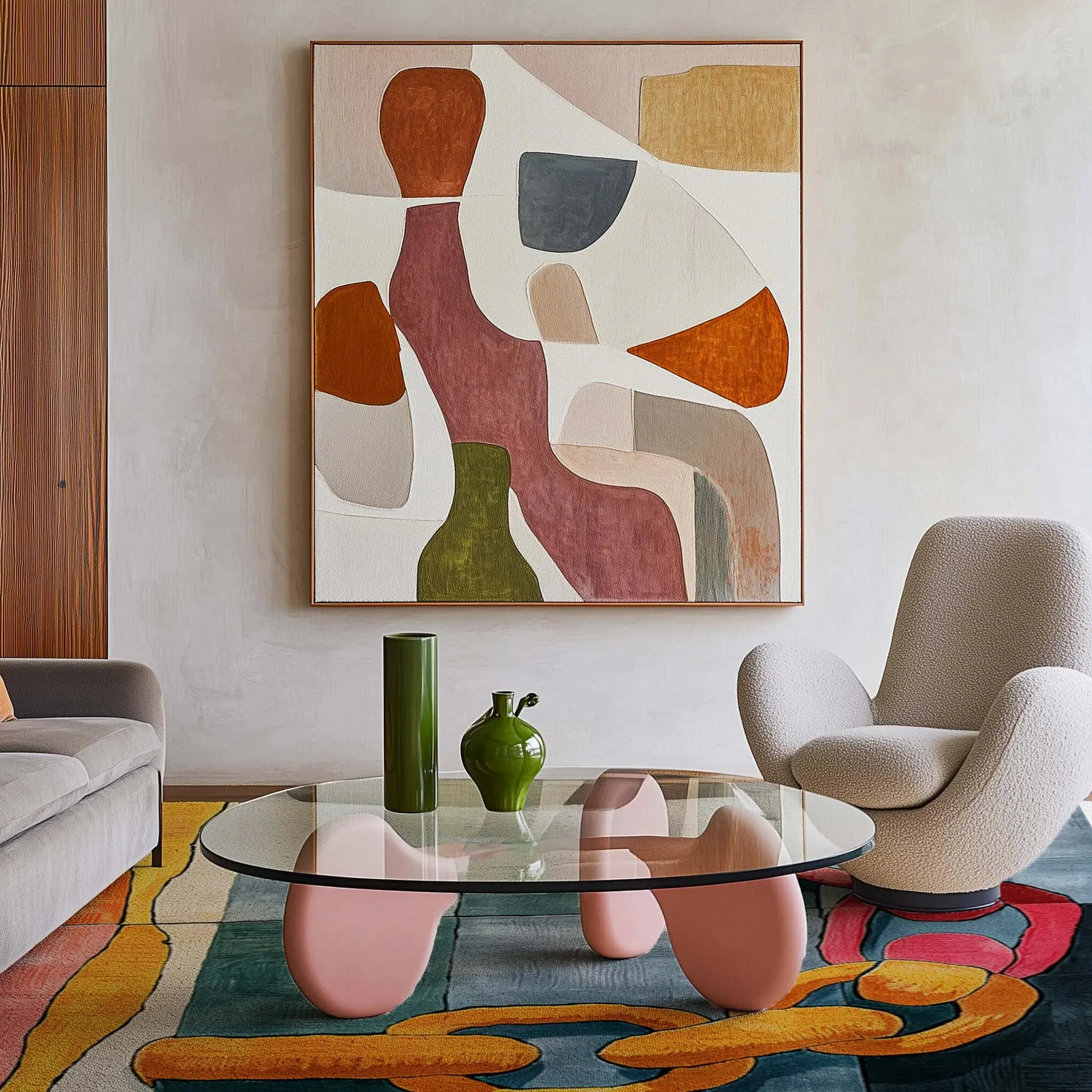Linked Horizons Hand Tufted Rug