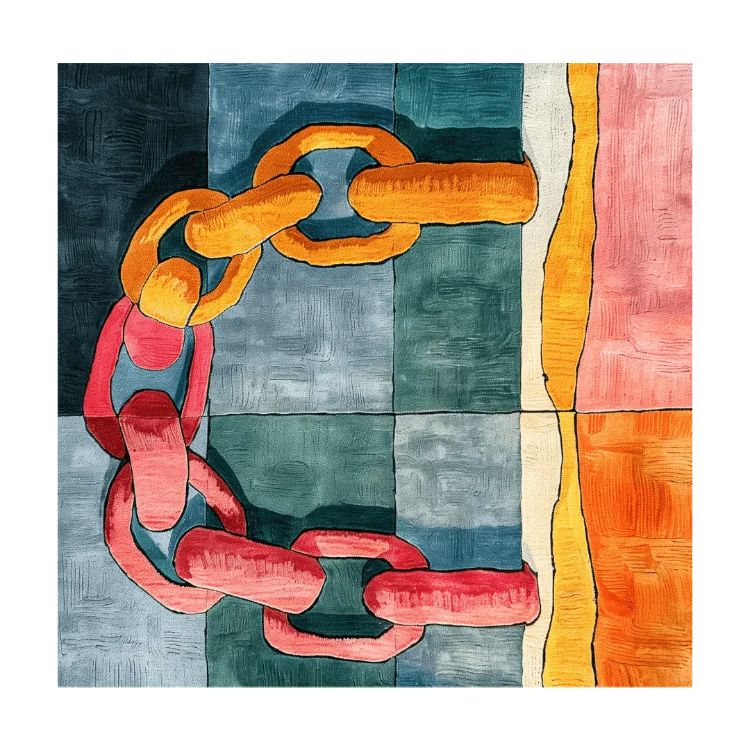 Linked Horizons Hand Tufted Rug