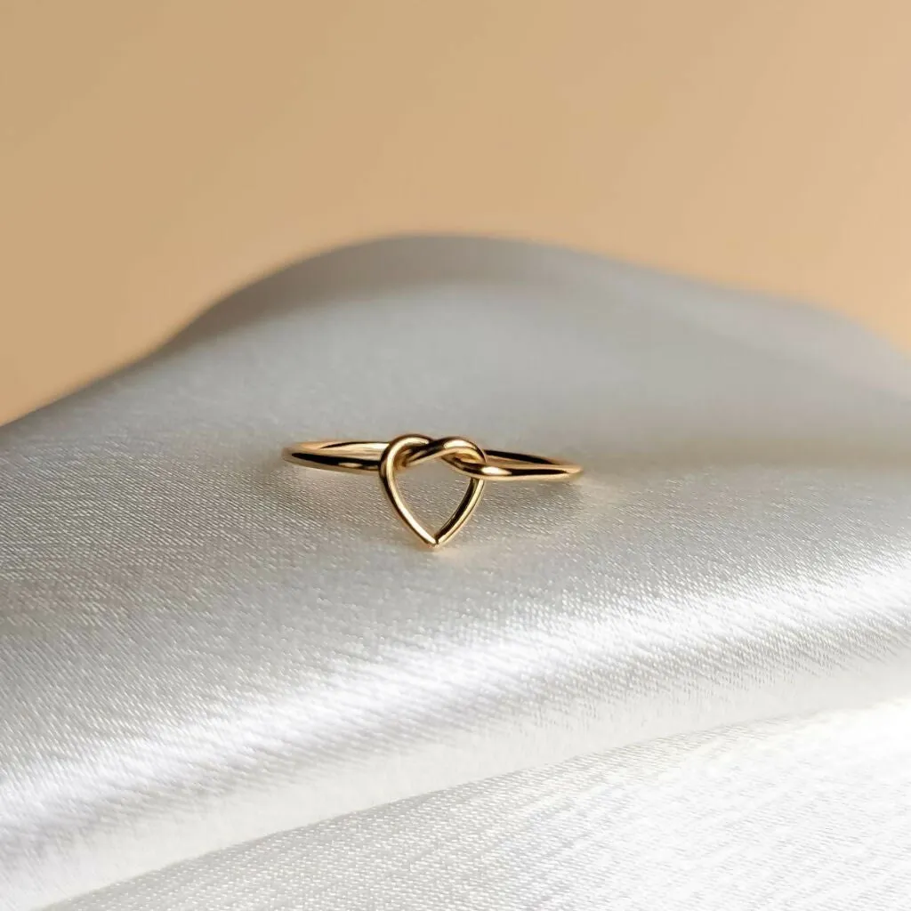 Love Knot Gold Fill Ring