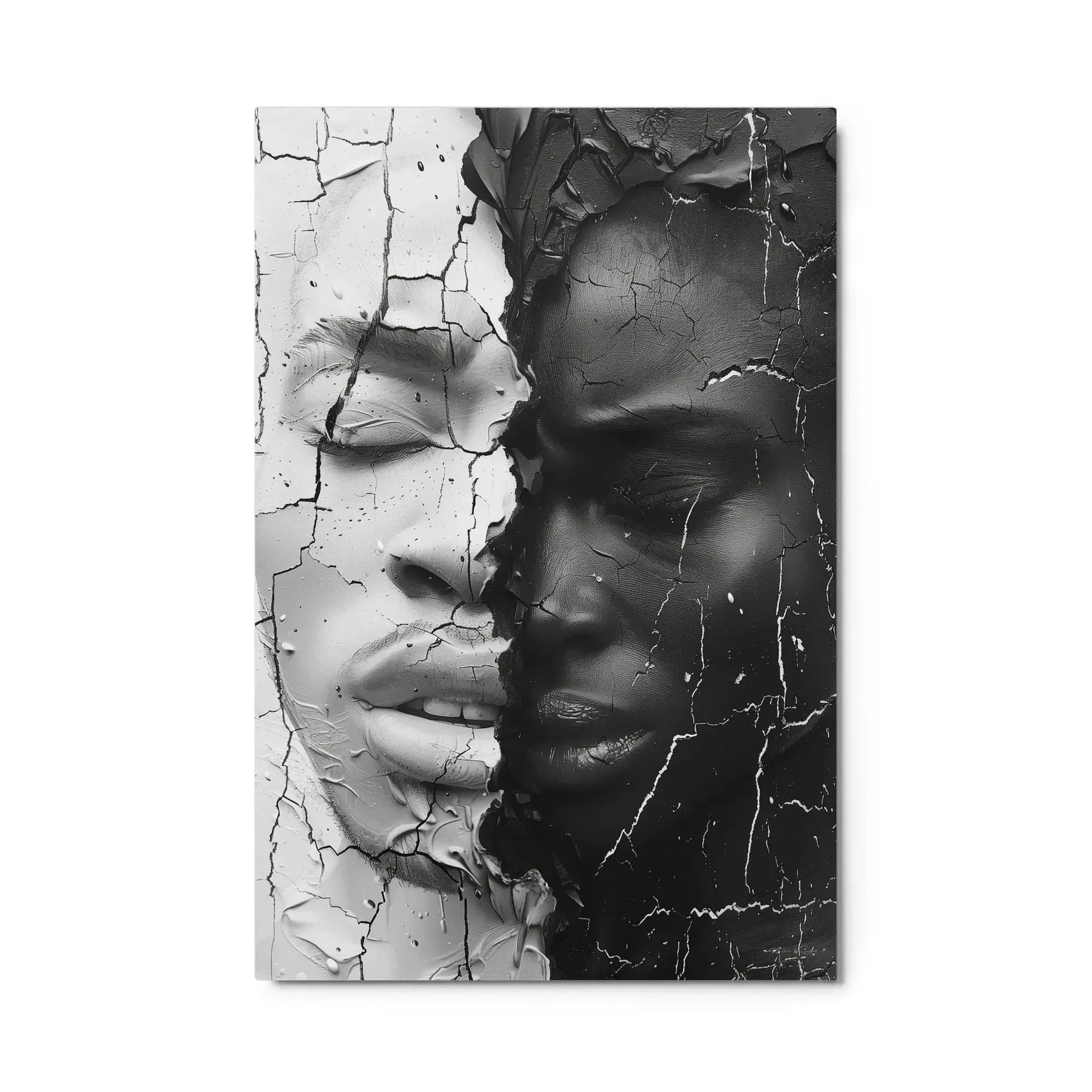 Luxury Metal Wall Art – Duality | Abstract Collector’s Piece