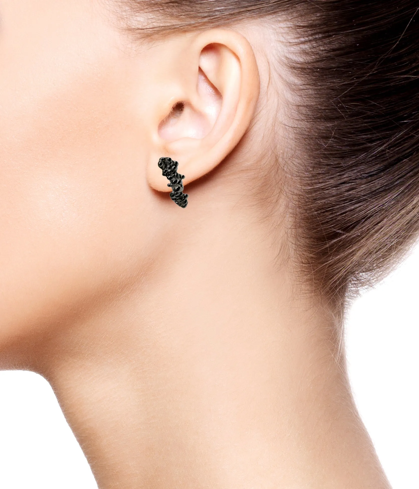 Mammatus Earrings Black