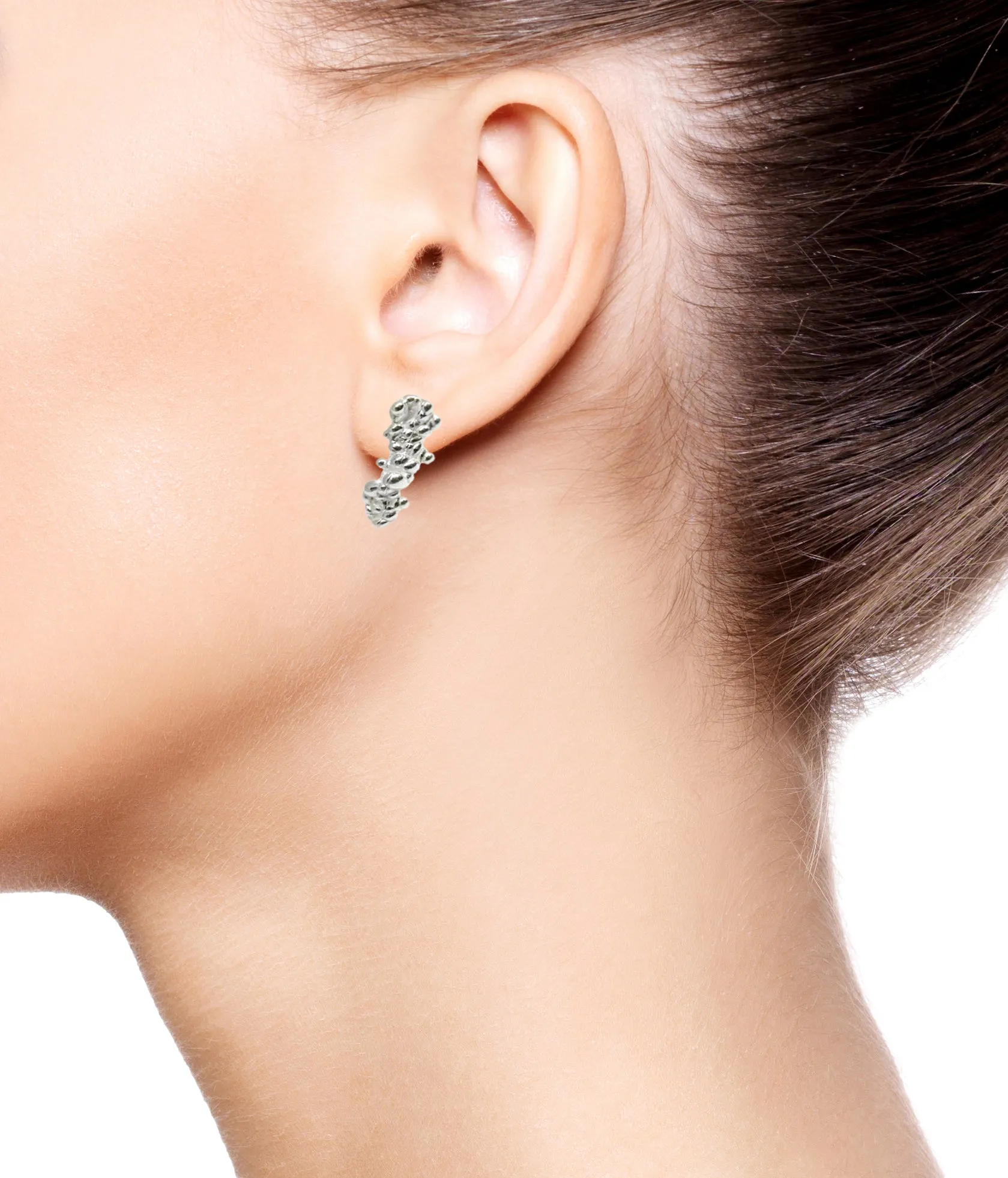 Mammatus Earrings Silver