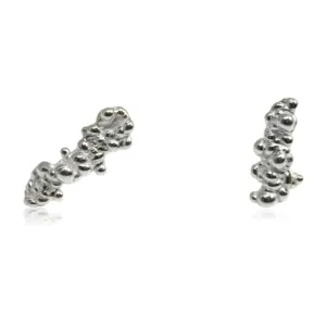 Mammatus Earrings Silver