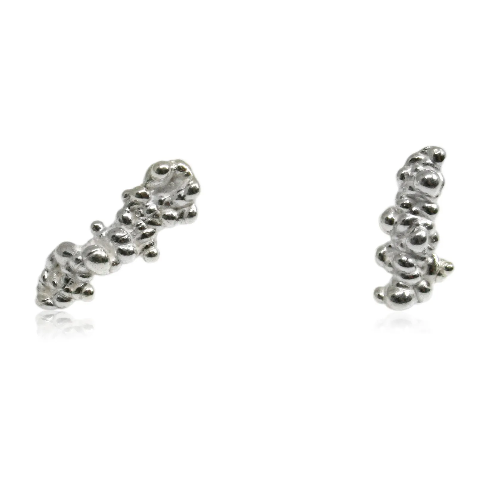 Mammatus Earrings Silver