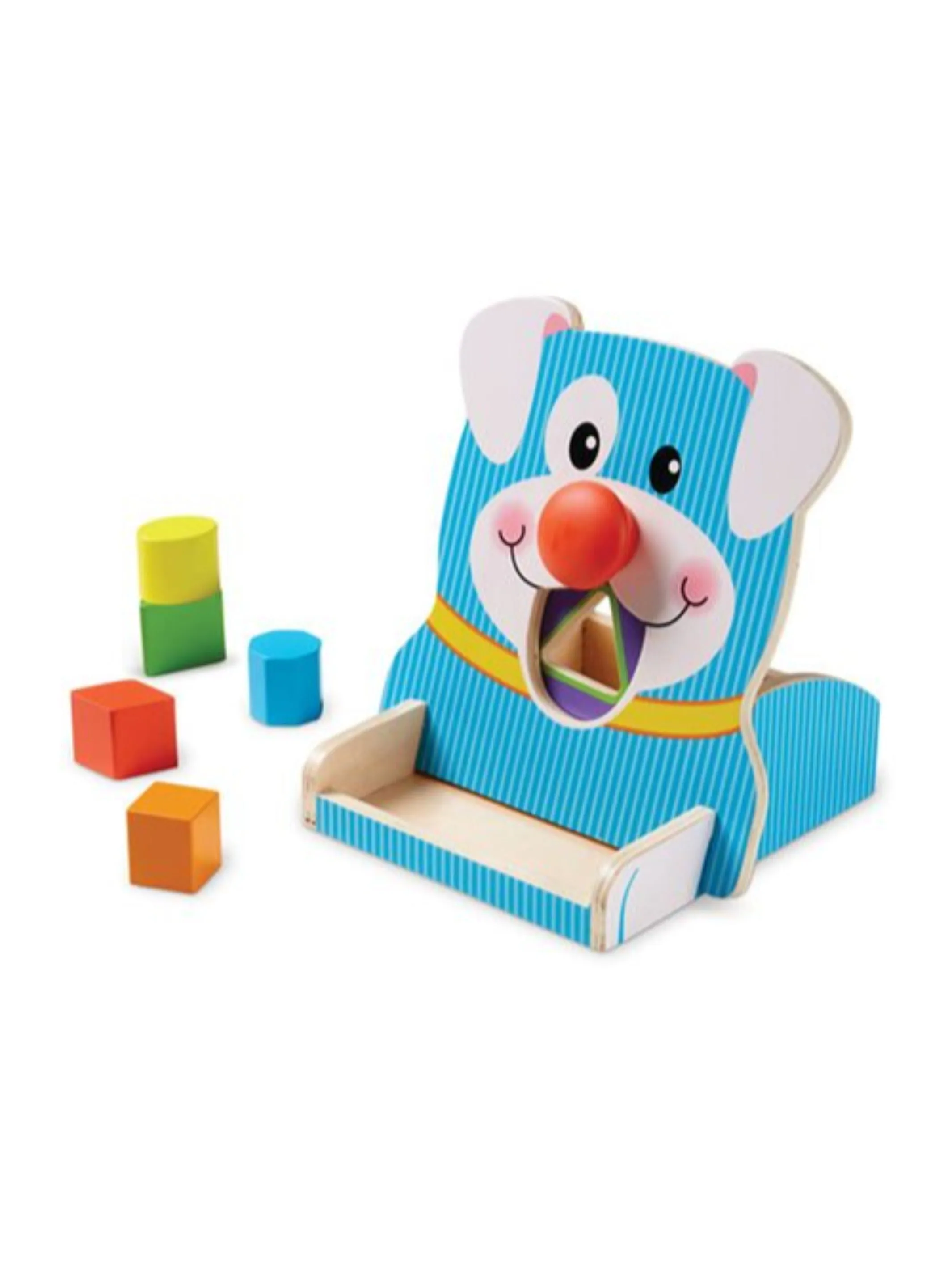 Melissa & Doug First Play Spin and Feed Shape Sorter