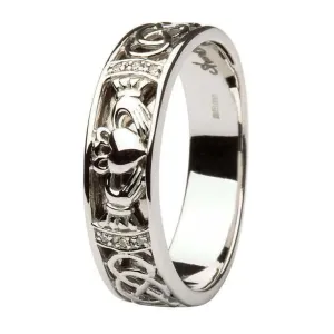Mens Claddagh Wedding Ring SM-14IC4