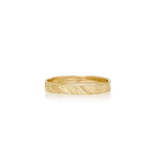 Men's solid gold ring
