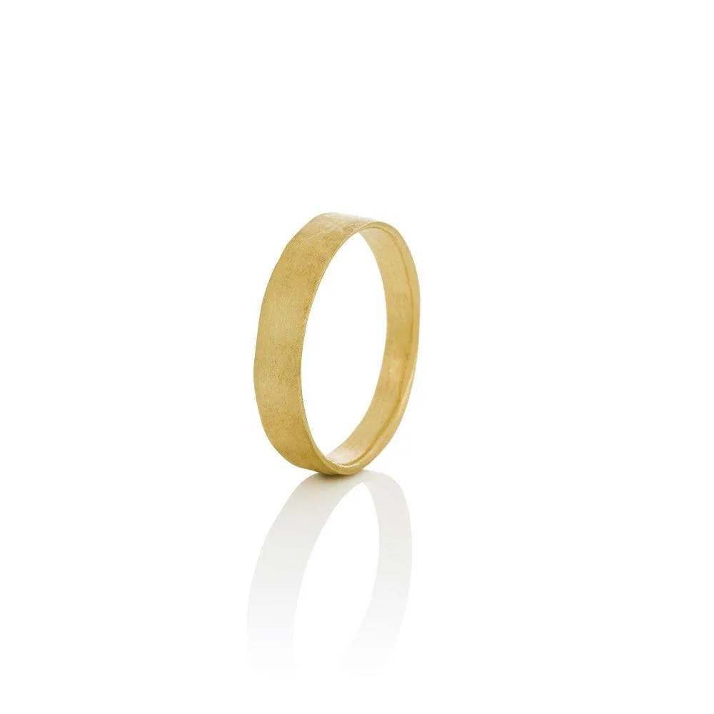 Men's solid gold ring