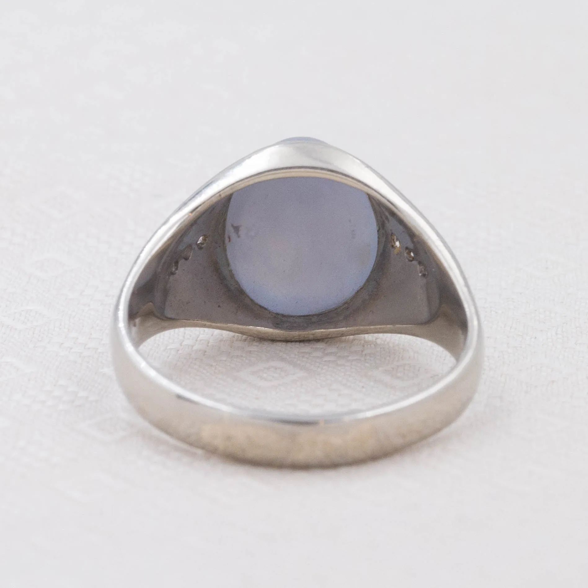 Midcentury Lavender 13 Carat Star Sapphire Ring
